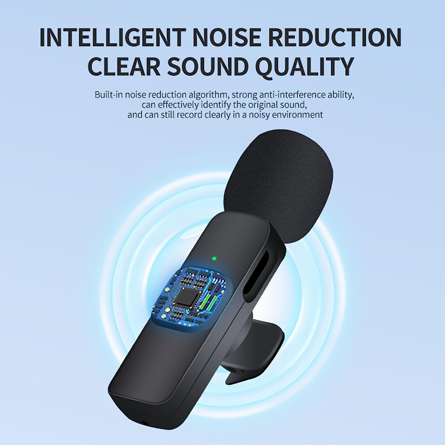 Amazon.com: SENXIN K8 Wireless Lavalier Microphone Plug and