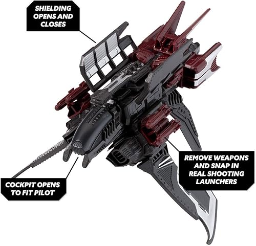 Miniatura 4 de Interplay UK Snap Ships Locust K.L.A.W. Stealth Craft - 36 piezas - A partir de 8 años