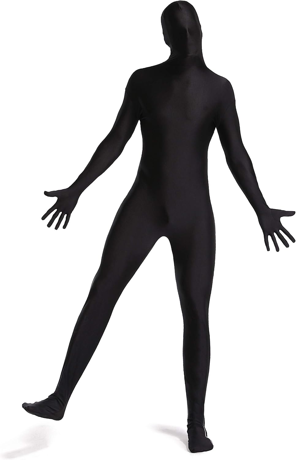 Costume Completo For Il Corpo Completo Zentai Completo Da Donna In Spandex For Halloween Cosplay Seconda Pelle Tuta Intera Unitard Fai Da Te (Color : Gray, Size : Adults/3XL/190-200cm