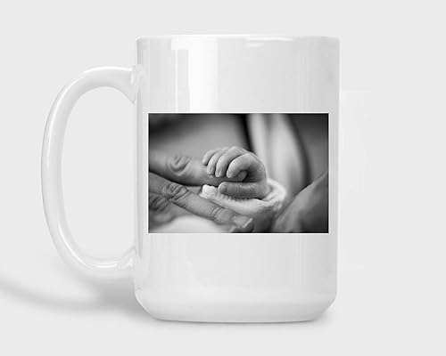 Miniatura 5 de Diseña tu propia taza: carga cualquier imagen y añade texto - Taza de café de cerámica blanca personalizada