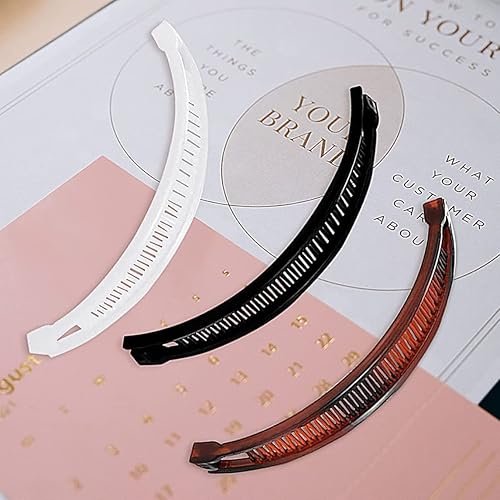 Miniatura 8 de Pinzas para el cabello, pinzas para el cabello, estilo vintage, 3 unidades, pinzas para el pelo de plátano, pinzas para el cabello, accesorios para