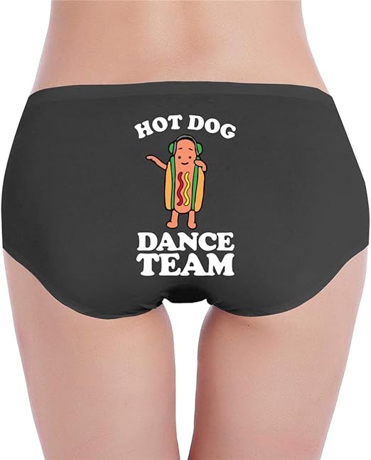 Womens Stretchy Underpants,HOT Dog Dance Team LowWaist