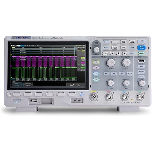 Siglent SDS1104X-U 100MHz Oscilloscope 4 Channels