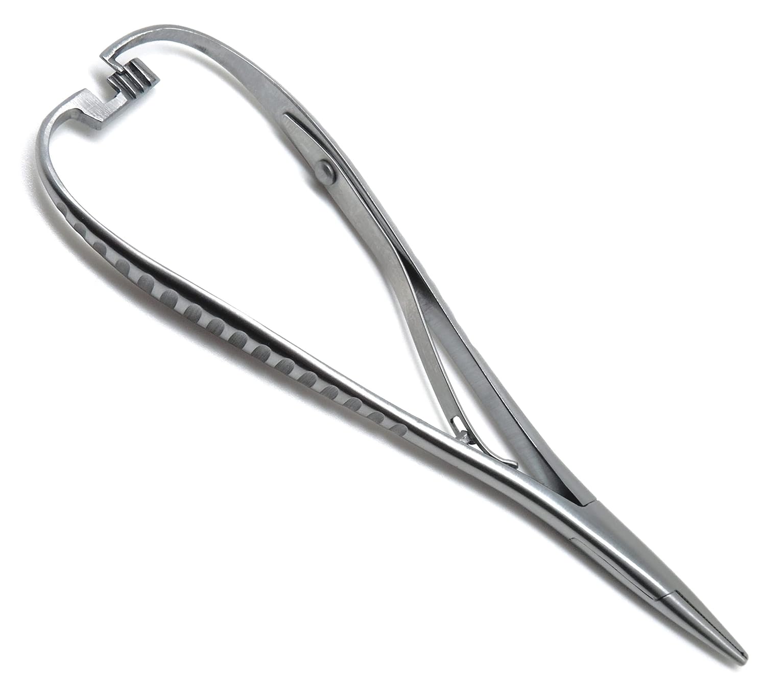 10 Pcs Dental Mathieu Hole Tip Needle Holder 14cm Multi Position Ratched Forcep Orthodontic Instruments