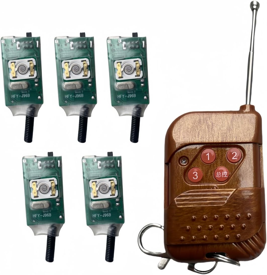 gender reveal Giant balloon exploder，Remote Controlled Bursting Balls,Ground wireless blaster，Exploding remote control, balloon controller. (1 control 6