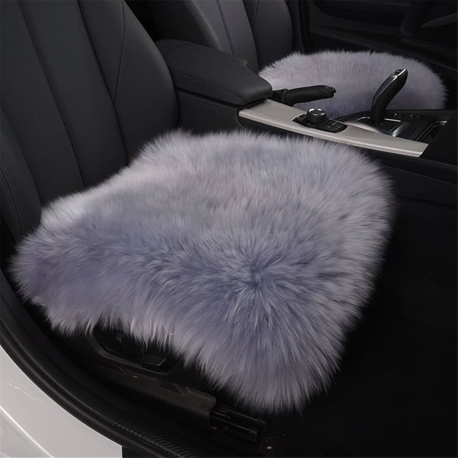 Amazon.co.jp: mangadua天然シープスキンシートクッションカバーFaux