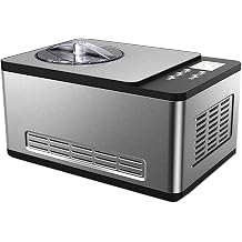 Home Ice Cream Maker Machine Automatic High Speed Ice Cream Machine Home Small Ice Cream Machine Fruit Ice Cream Machine Color Grey, Size 48x28x20CM