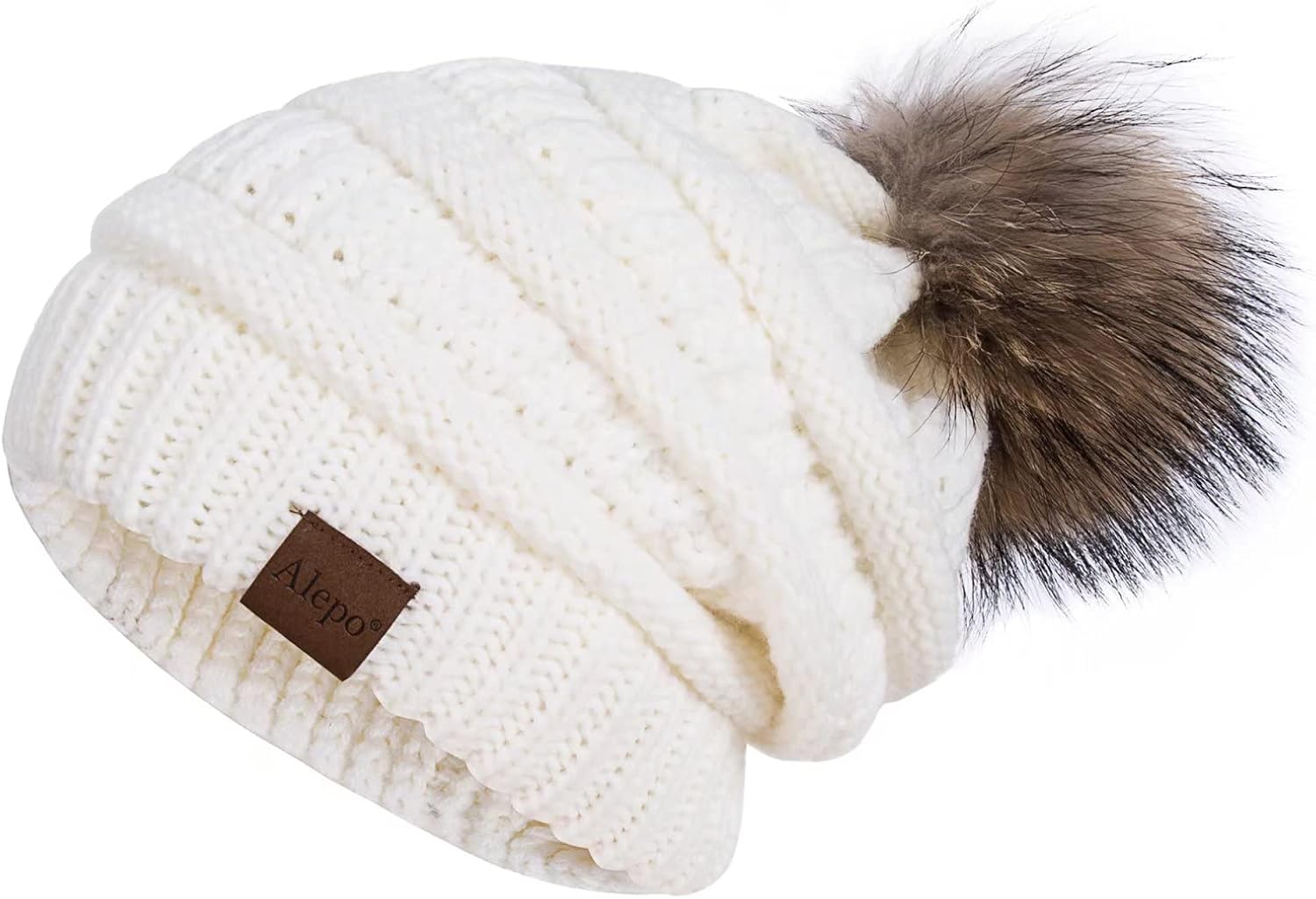 Buy Alepo Winter Beanie Hat for Women 