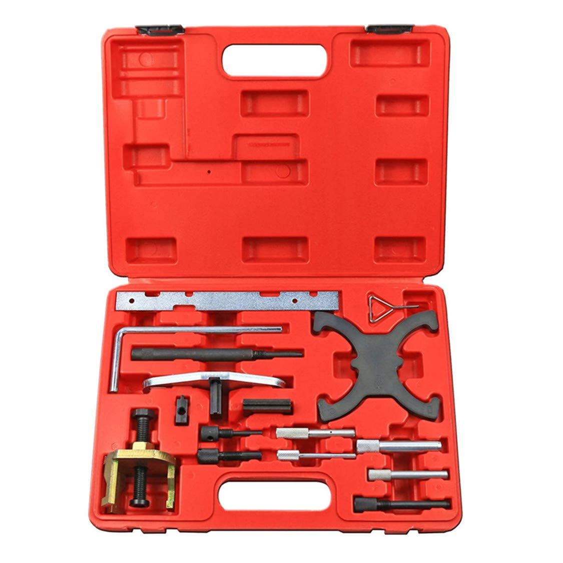 Engine Camshaft Belt Drive Locking Alignment Timing Tool Kit for Ford Mazda Compatible with 16V