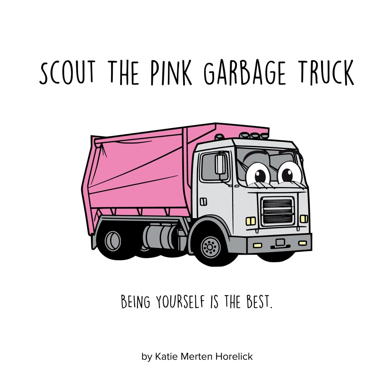 Scout the Pink Garbage Truck