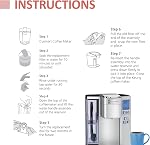 Pack of 24 Replacement Charcoal Water Filters for All Cuisinart and Braun Coffee Machines - Cuisinart and Braun Compatible Filters Fit Both Newer & Older Models Coffee Makers