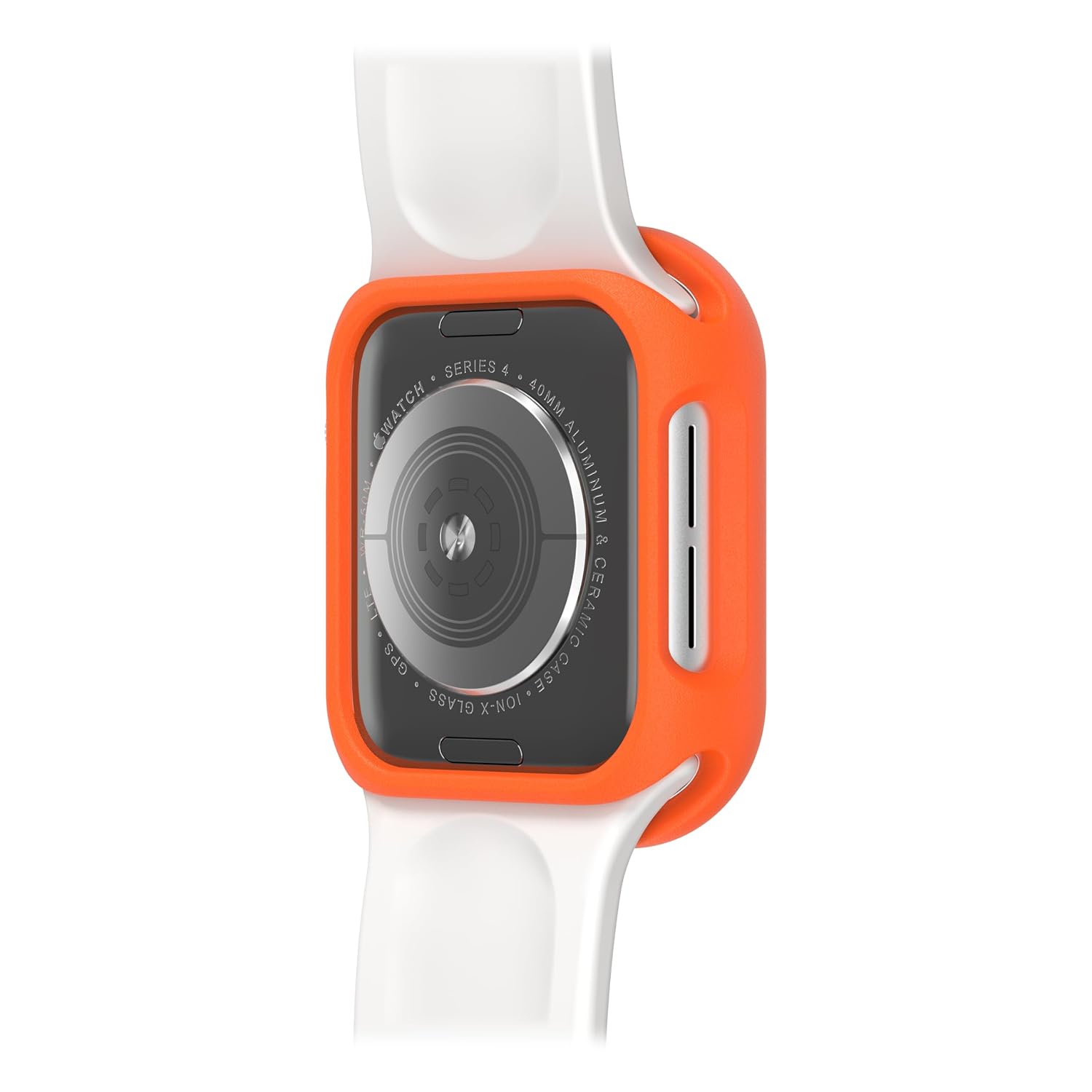 OtterBox Watch Bumper for Apple Watch Series SE (2nd/1st gen)/6/5/4-40mm, Shockproof, Drop Proof, Sleek Protective Case for Apple Watch, Guards Display and Edges, Orange