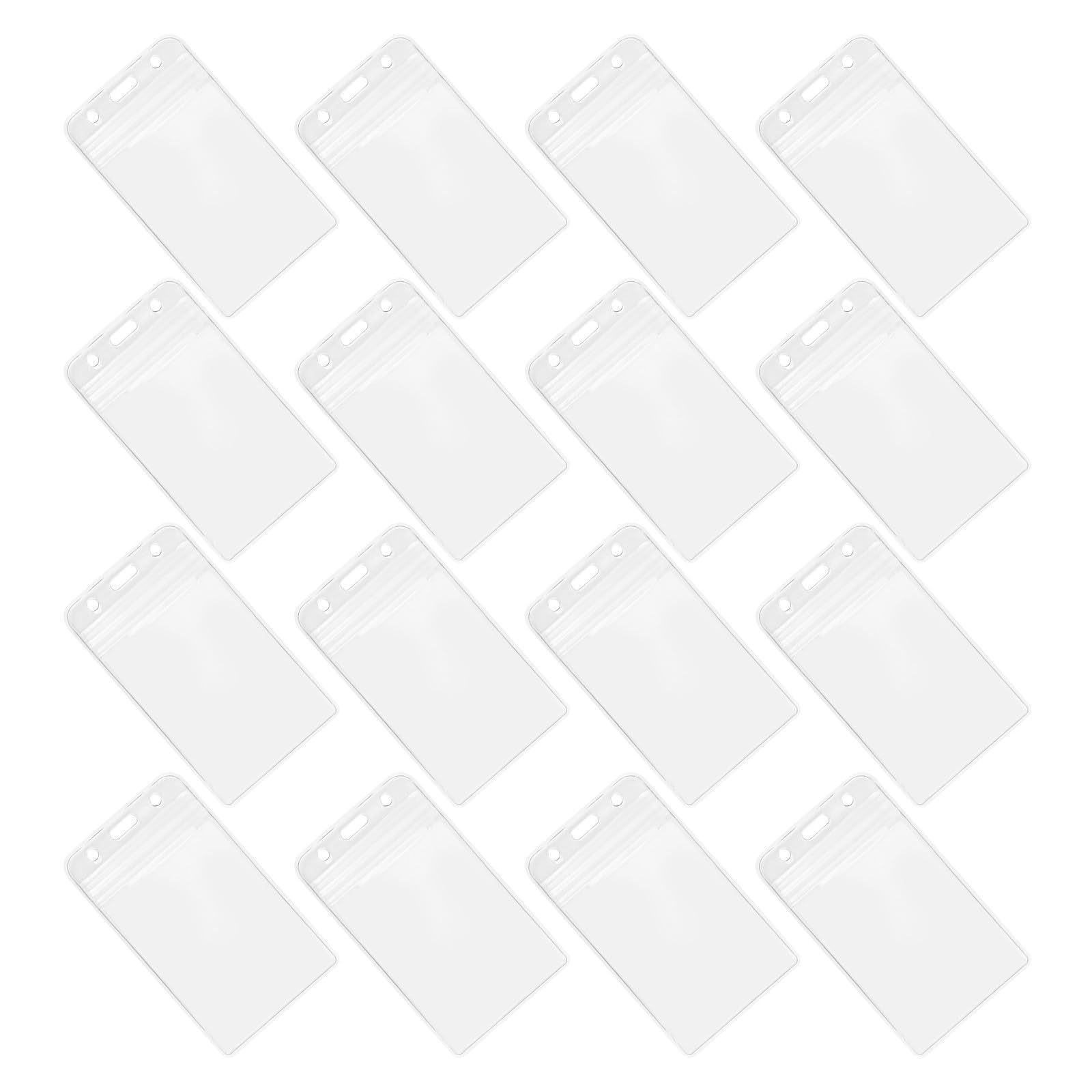 Fundas de identificación de plástico transparente para eventos 8