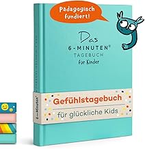 The 6-minute diary for children, diary for boys and girls, gratitude diary for more confidence, resilience and mindfulness.