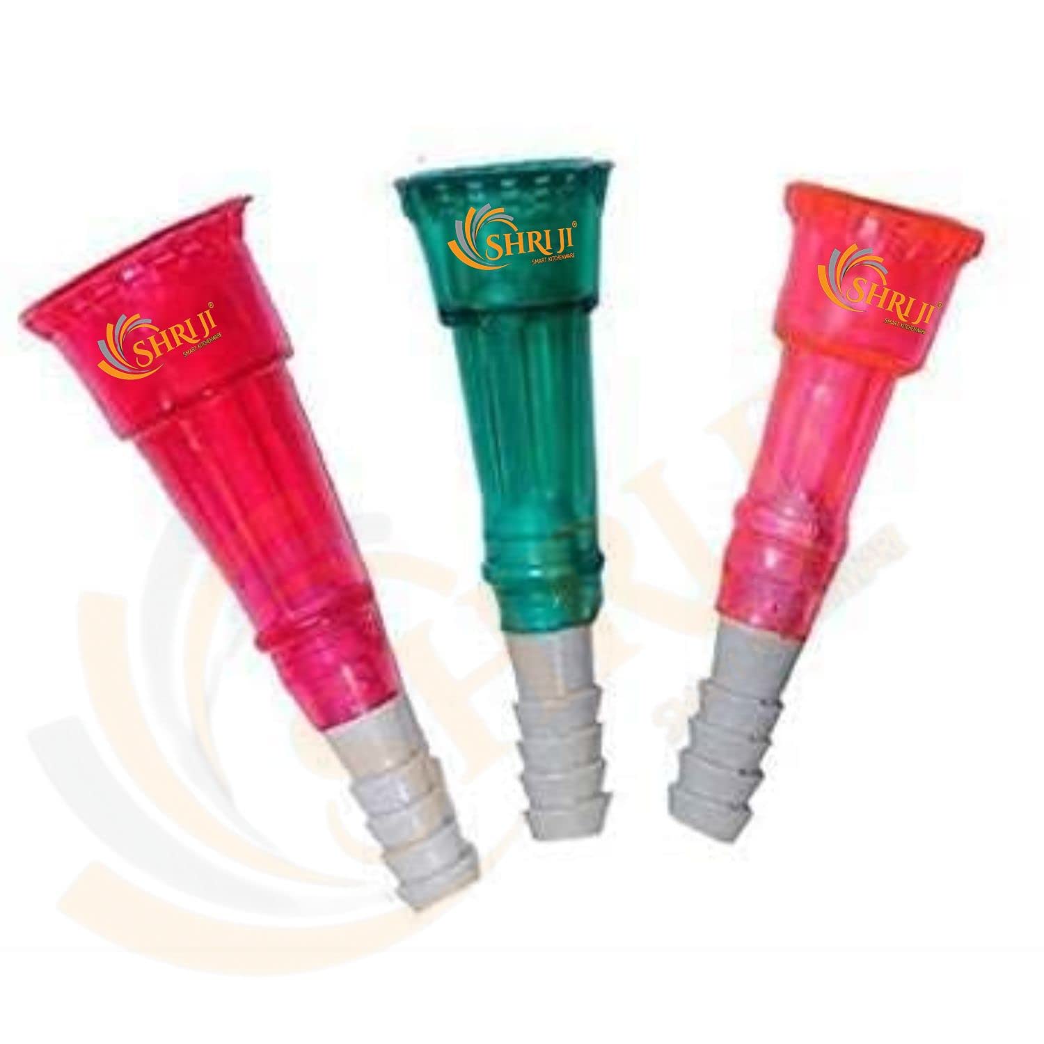 Shri ji PVC Tap Connector/Rubber Pipe Jointer/Pipe Nozzle for Washroom, Kitchen, Garden Use - Set of 3 (Color May Vary) Hose Connector 15mm (1/2") (B09GH3ZC83) Amazon Price History, Amazon Price Tracker