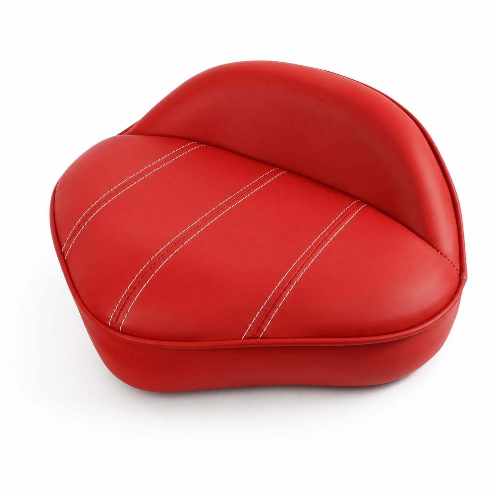 Sedile Barca Unità Seduta Barca Sedia Barca Poltrona Barca Imbottitura Ergonomica Sagomata Schienale Curvo Sostegno Struttura Robusta per Ambiente, Rosso, style to 5