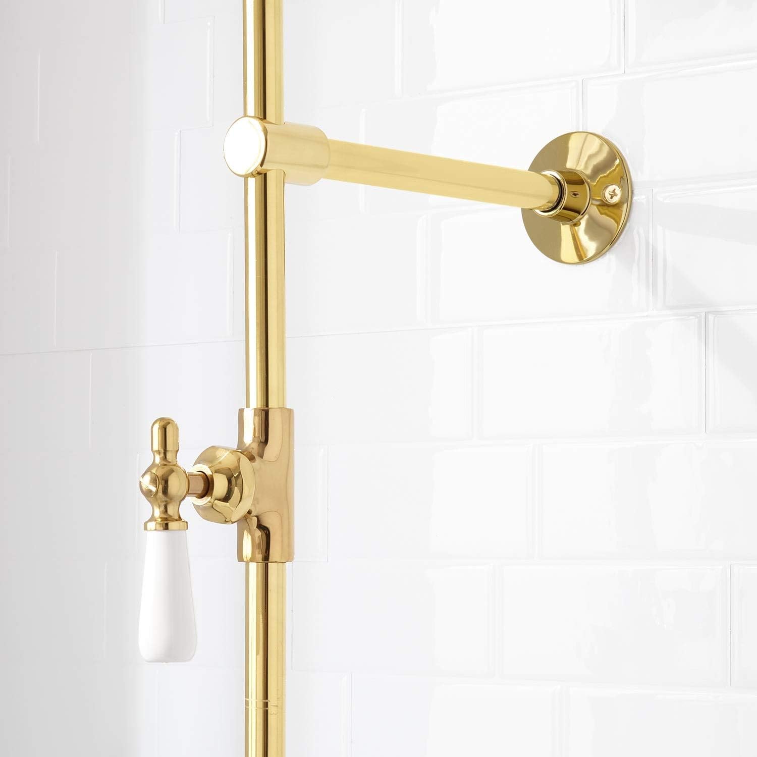 Signature Hardware 921188 Tub and Shower Trim Package with Shower Head - Rough In Included