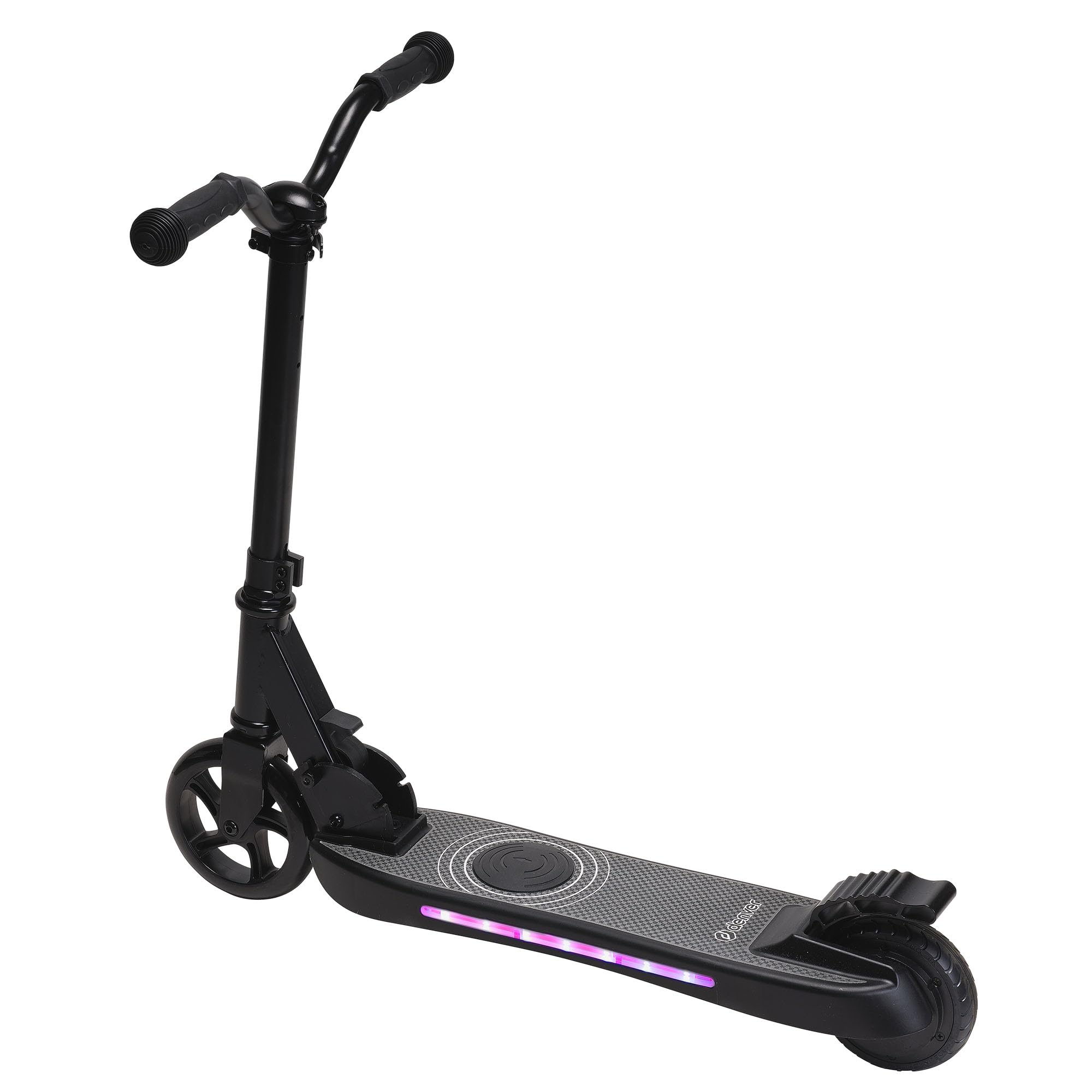 Denver SCK-5500 Kinder-Tretroller con Elektromotor, Negro