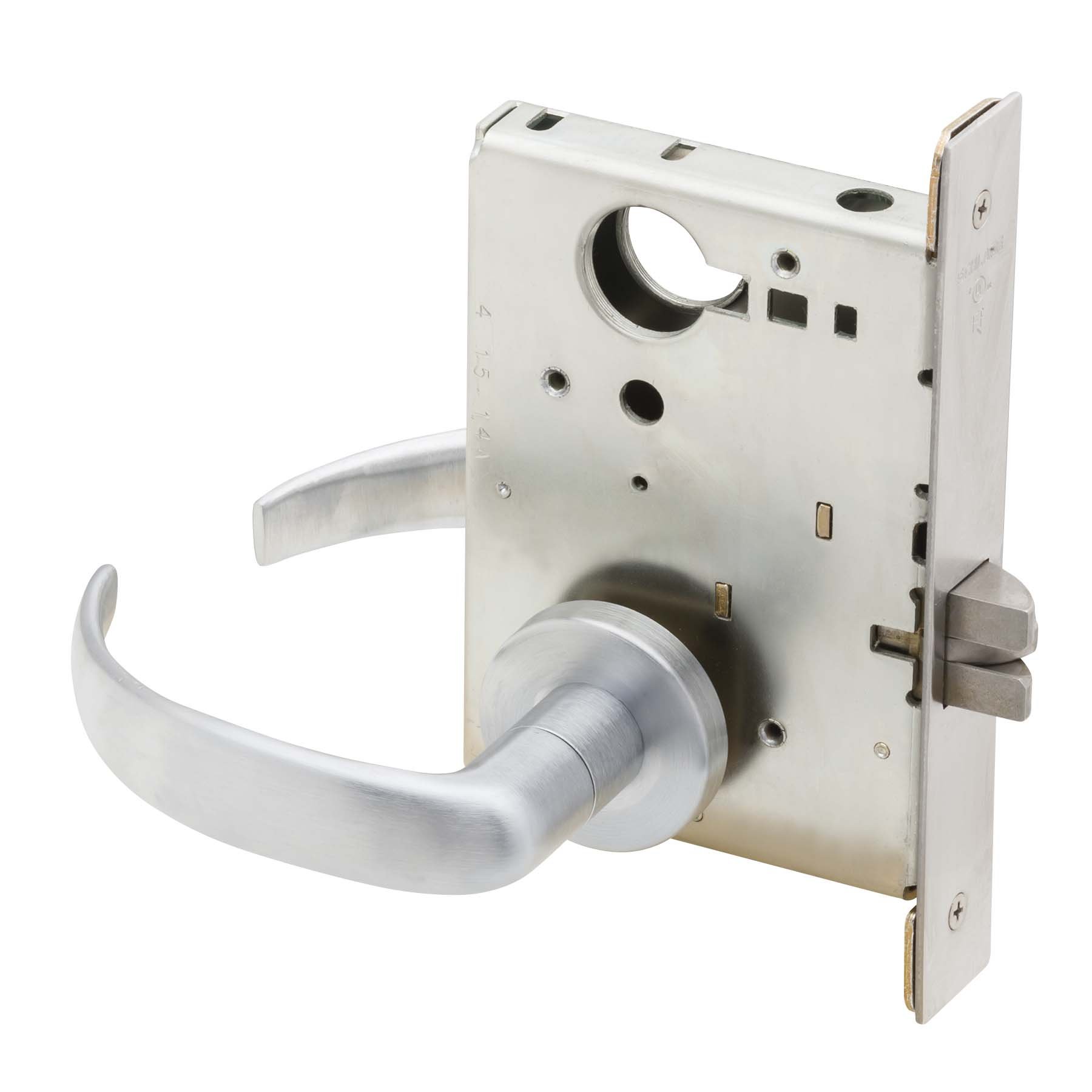 Schlage L9010 17A 626 Series L Grade 1 Mortise Lock, Passage Function