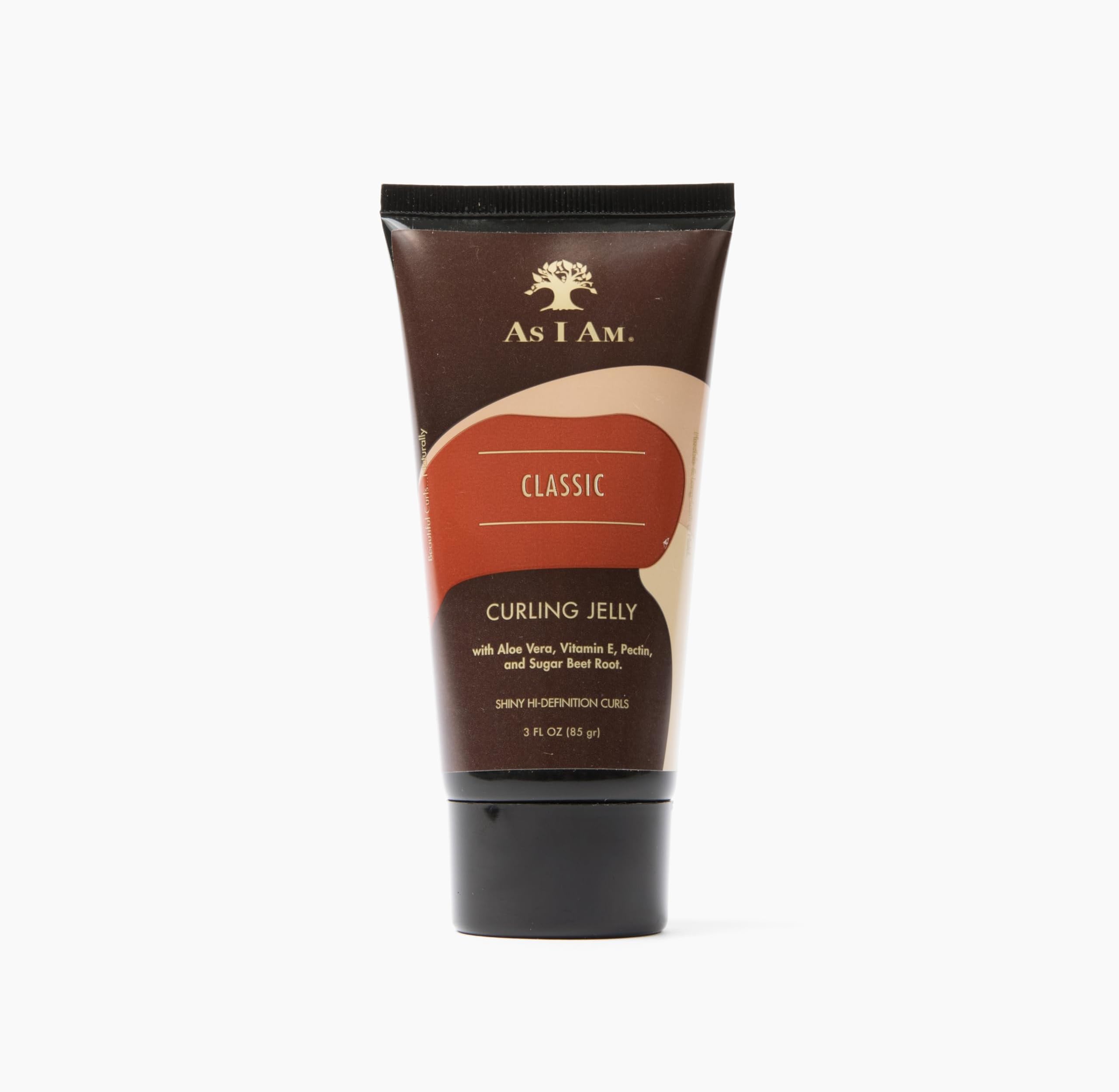 As I Am Classic Curling Jelly - 3 ounce - Travel Size - Provides flexible, long-lasting hold - Defines curls - lockes in moisture.