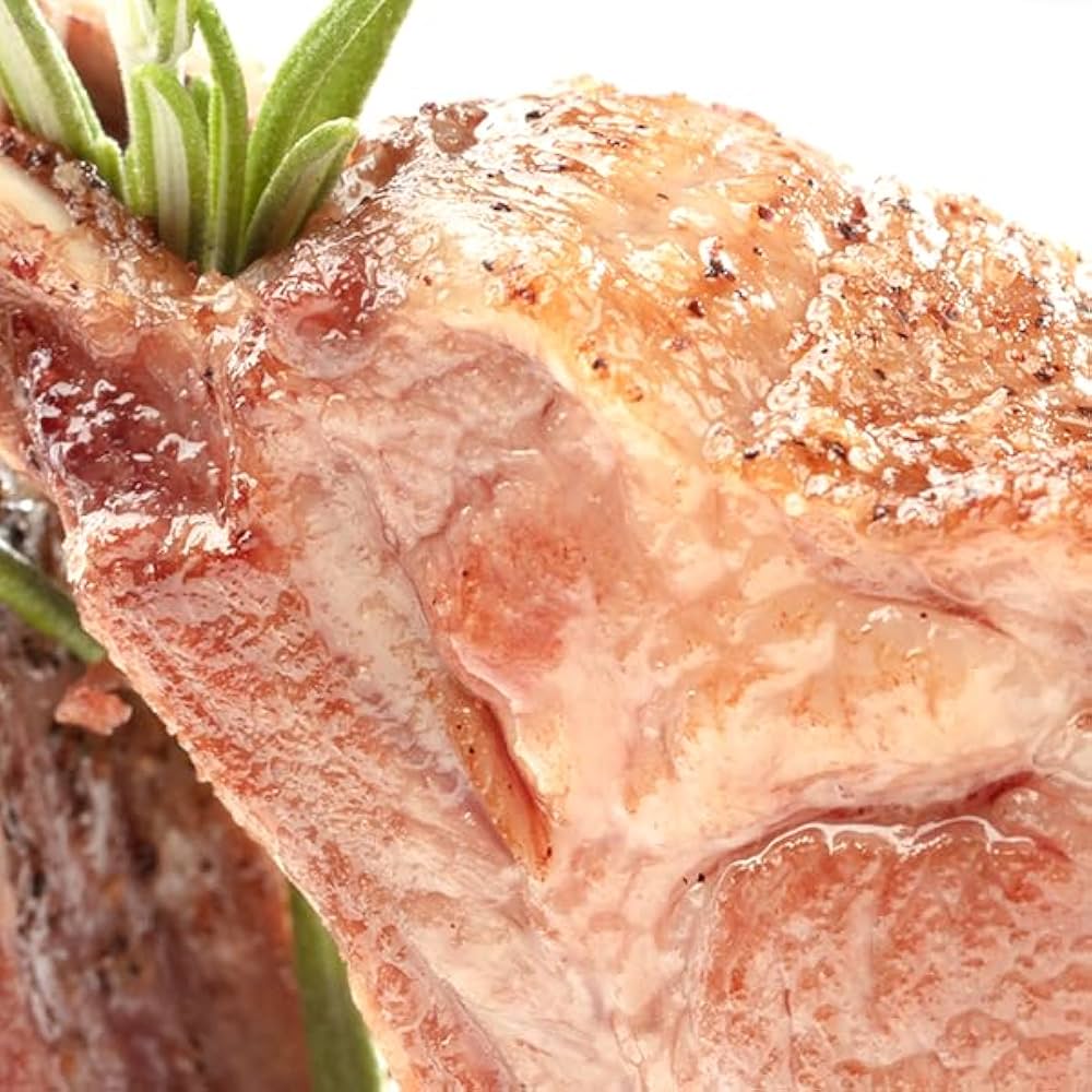 Amazon.co.jp: ラム肉 骨付き ラムチョップ 1.2kg (18本入り/半真空