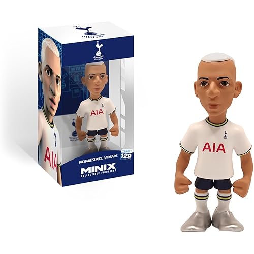 MINIX COLLECTIBLE FIGURINES - Football Stars Sports Collectable Figurines, Richarlison, 12cm