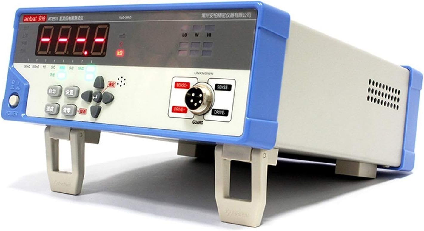 Digital Insulation Resistance Tester AT2511 Digital Mega Meter With Chrome Nickel Wire Resistance For Low Digital Micro Ohm Meter