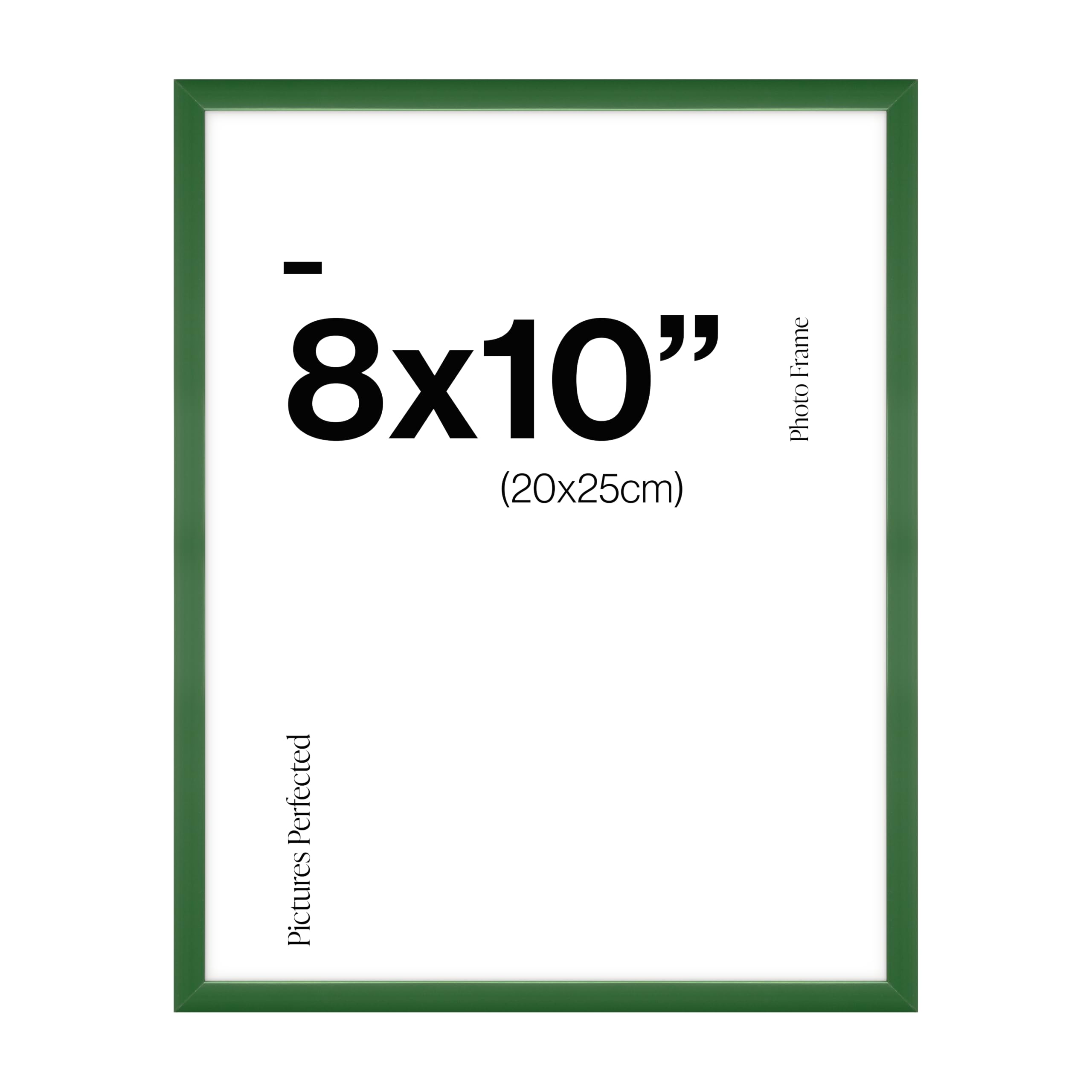 Modern Green 8x10 Photo Frame for 8x10 (20 x 25cm) Photos or Pictures