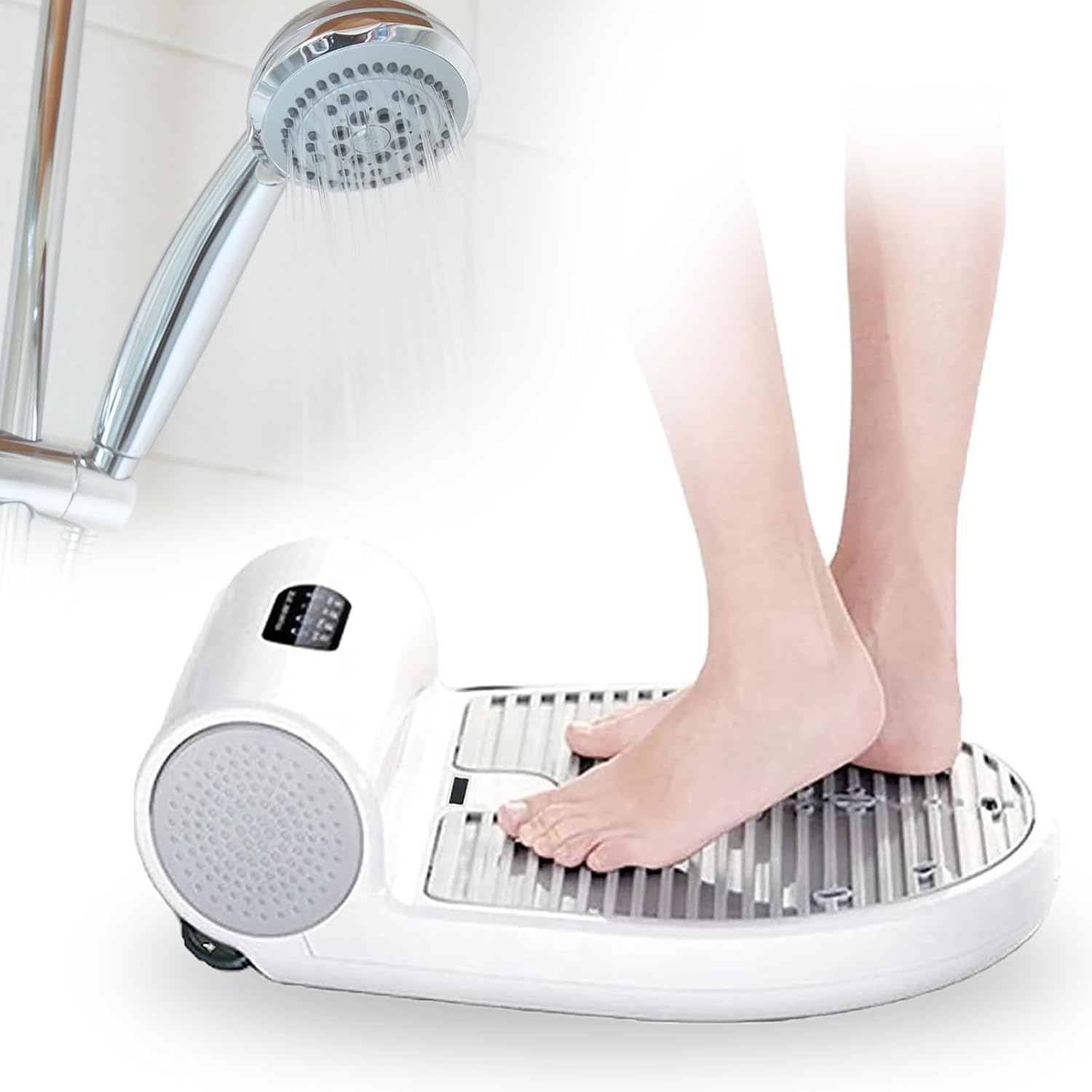 Full Body Dryer After Shower, Home Bathroom Dryer Waterproof, Warm Air Wind and Cool Wind Air Body Hair Dryer for Gym Golf Foot Bath Center,WithScale