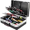 Parat Twenty-One Tool Box 27 Compartments, with Tool Boards, Case with Tilt Cylinder Locks, Tool Box without Tools, Size 480 x 390 x 190