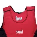 USI UNIVERSAL Wrestling Suit Costume Dress For Women, (Red, Size XS) Wrestling Singlet With Nylon Elastane Fabric 210 Gsm, Irritation Free Flat Lock Seam, Grip Elastic On Bottom Hole gallery image
