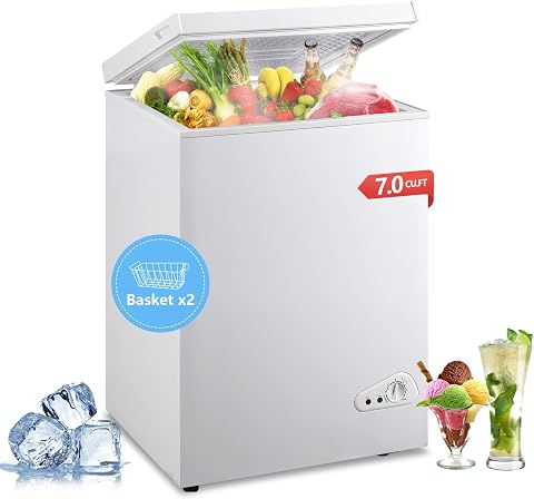 BINMIT FLG-100Q-WHITE 7 cu ft Chest Freezer White