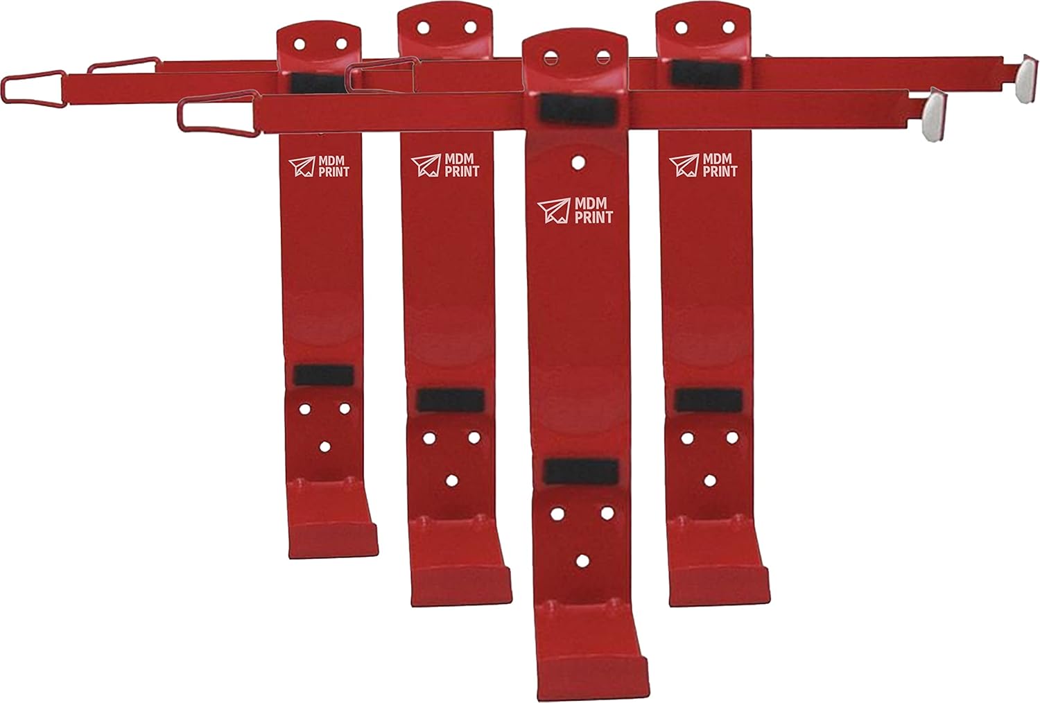 Fire Extinguisher Bracket, Vehicle/Marine/Aviation, 4 1/2 in, 5 lb, Steel, Red, For Use With 5467 PK-4