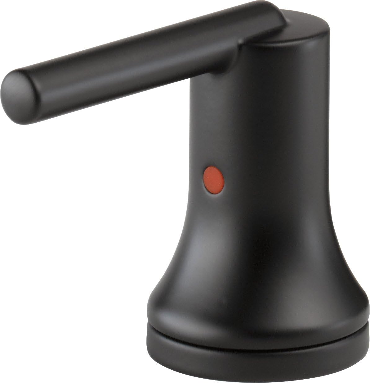 DELTA FAUCET H259BL Trinsic Metal Lever Handle Set, Matte Black