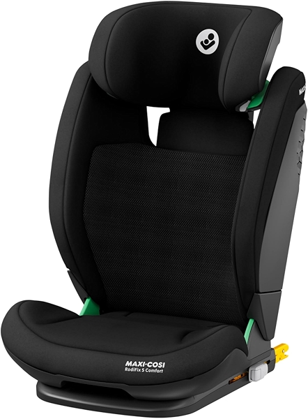 Maxi-Cosi RodiFix S Comfort i-Size, удобные дышащие материалы, регулируемое автокресло, 3,5–12 лет (100–150 см), 3 положения наклона, G-CELL, AirProtect, Authentic Black