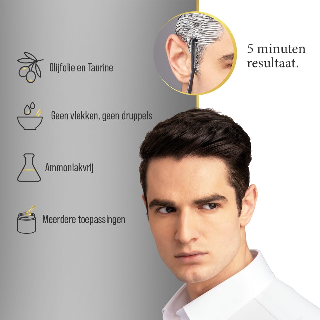 Bigen Men's Speedy Permanent Hair Colour Dark Brown