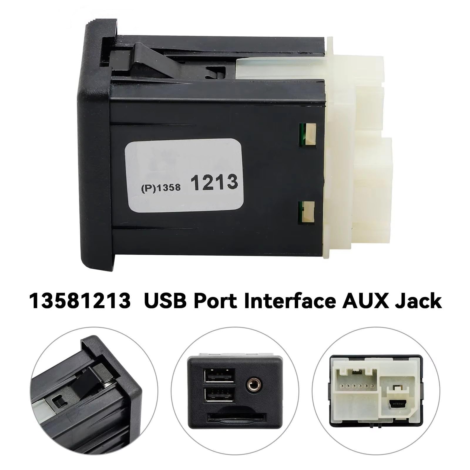 USB Media Player AUX Compatibile Con GMC Per Yukon Per XL 2015 Automotive AUX Switch Port Adattatore Di Interfaccia Accessori Per Auto Di Ricambio 13581213