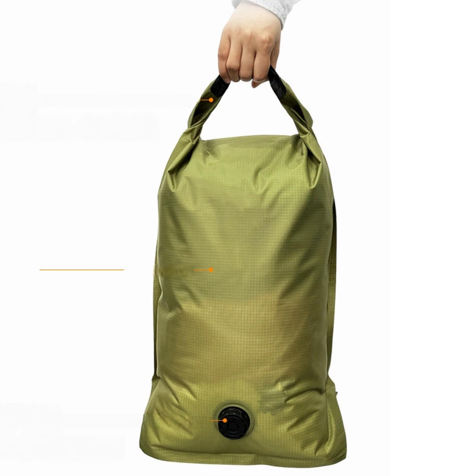 Bolsa Compresión Enrollable Con Hebilla Gran Capacidad Portátil(,green)