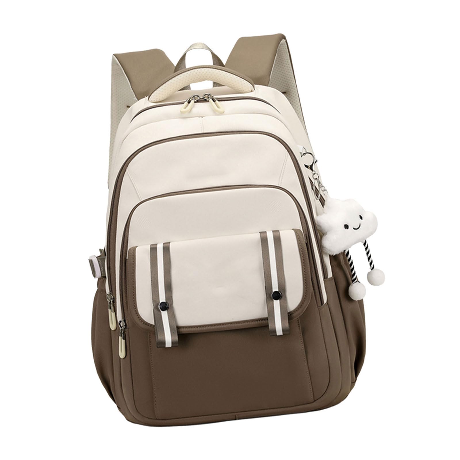 Sac à dos grande capacité en nylon résistant avec poches - 8