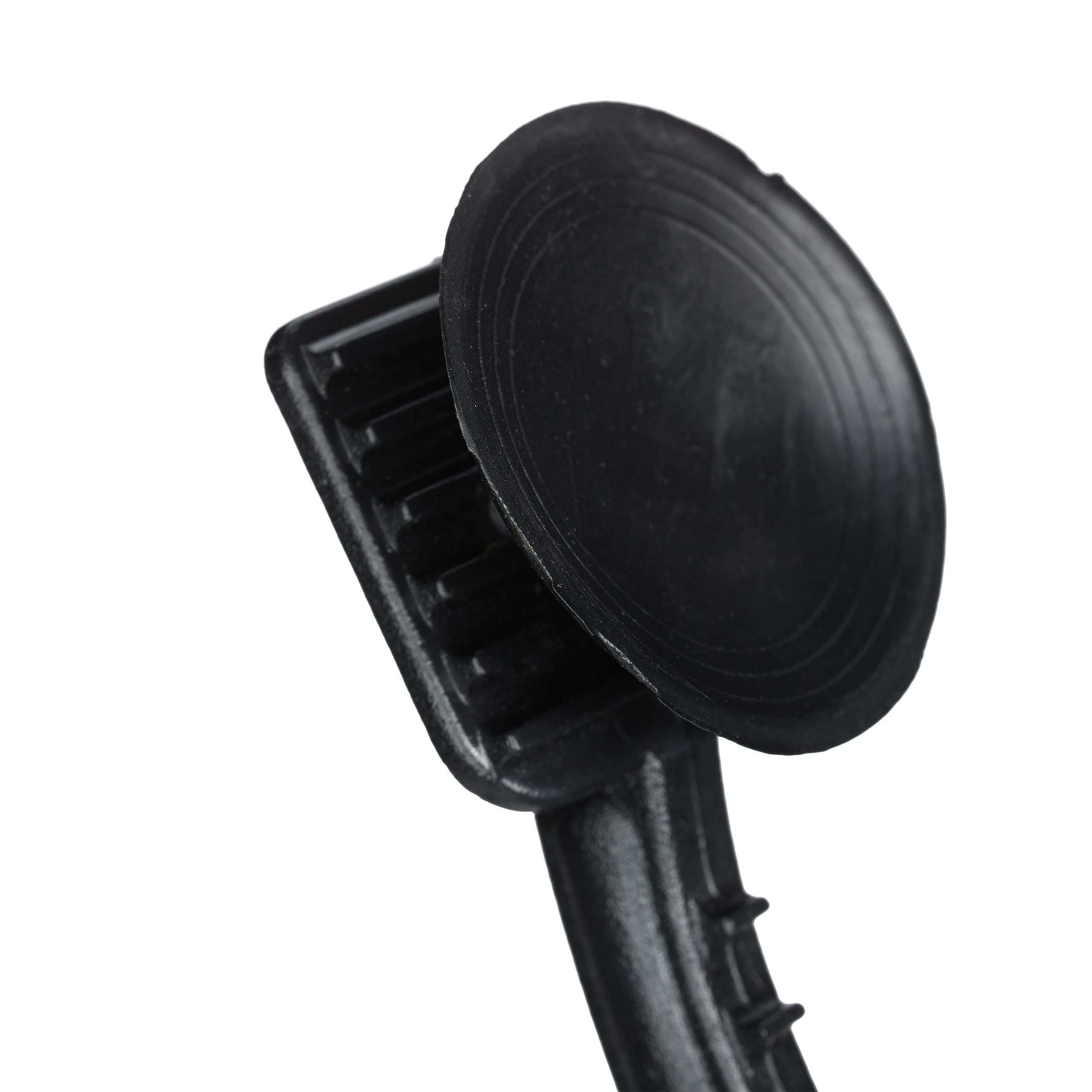 Relaxdays 10 Alcanzadores Pinzas Largas, Aluminio-Polipropileno, Negro-Plateado, 88 cm