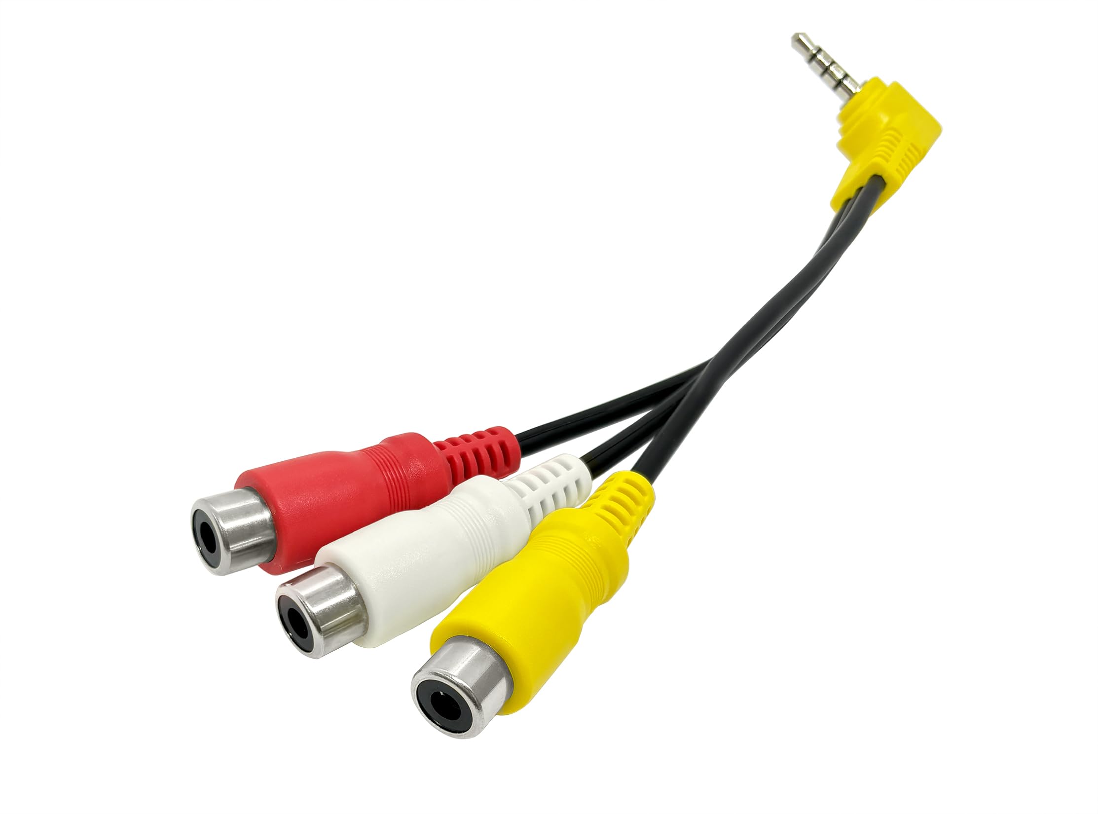 Amazon.co.jp: F-Factory 4極 3.5mm ミニプラグ L型 (オス) - RCA