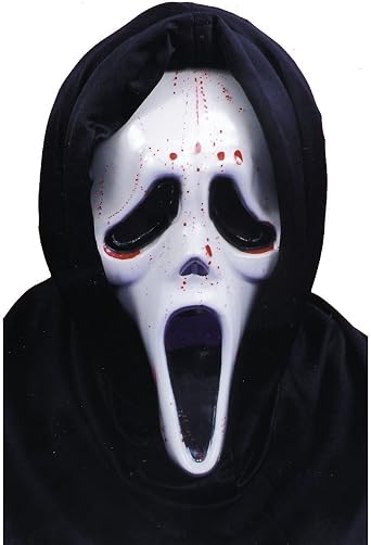 Ghost Face Bleeding Adult Mask