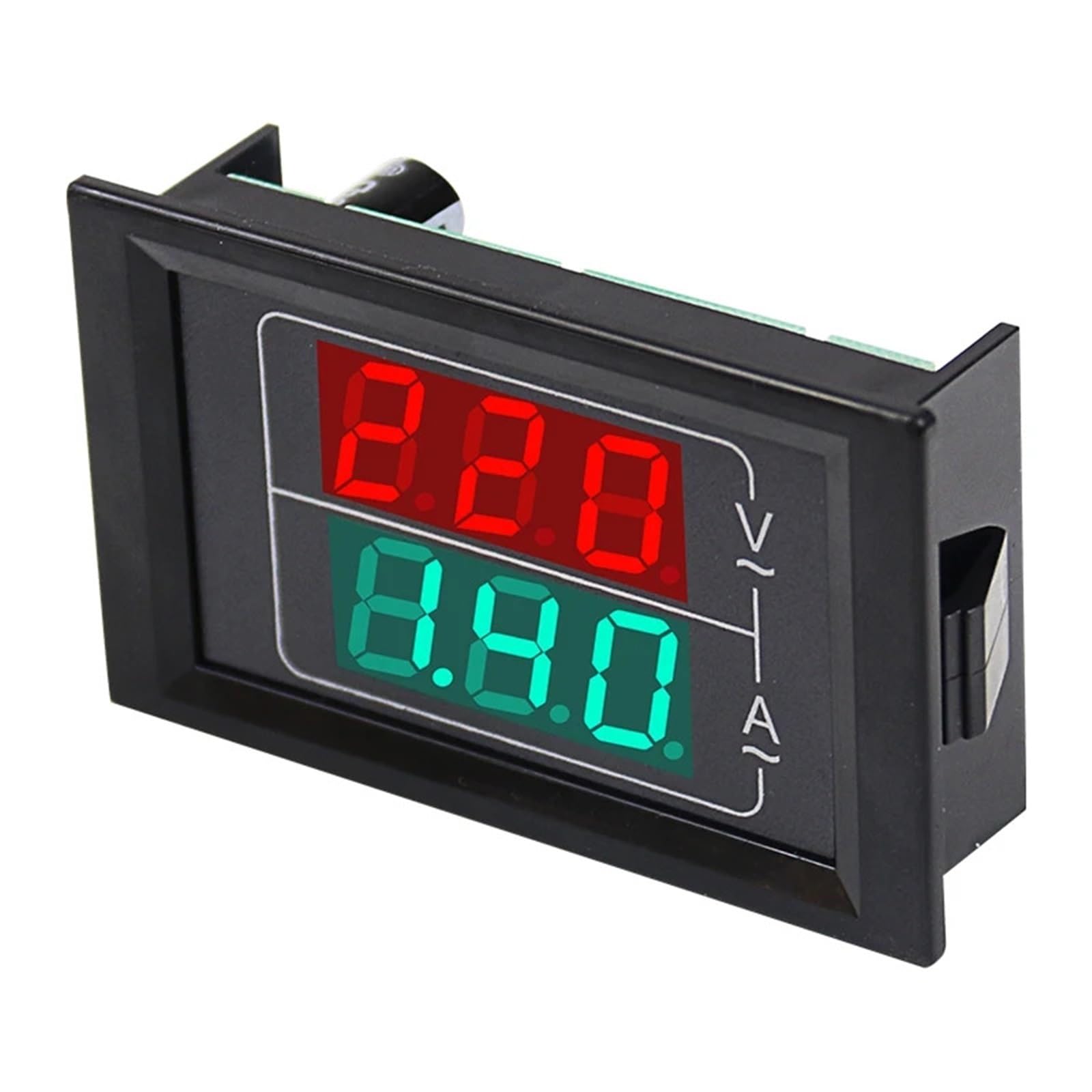 voltímetro, Medidor de voltaje digital doble LED PDM-5035VA AC50-500V D85-5035VA 1 unidad