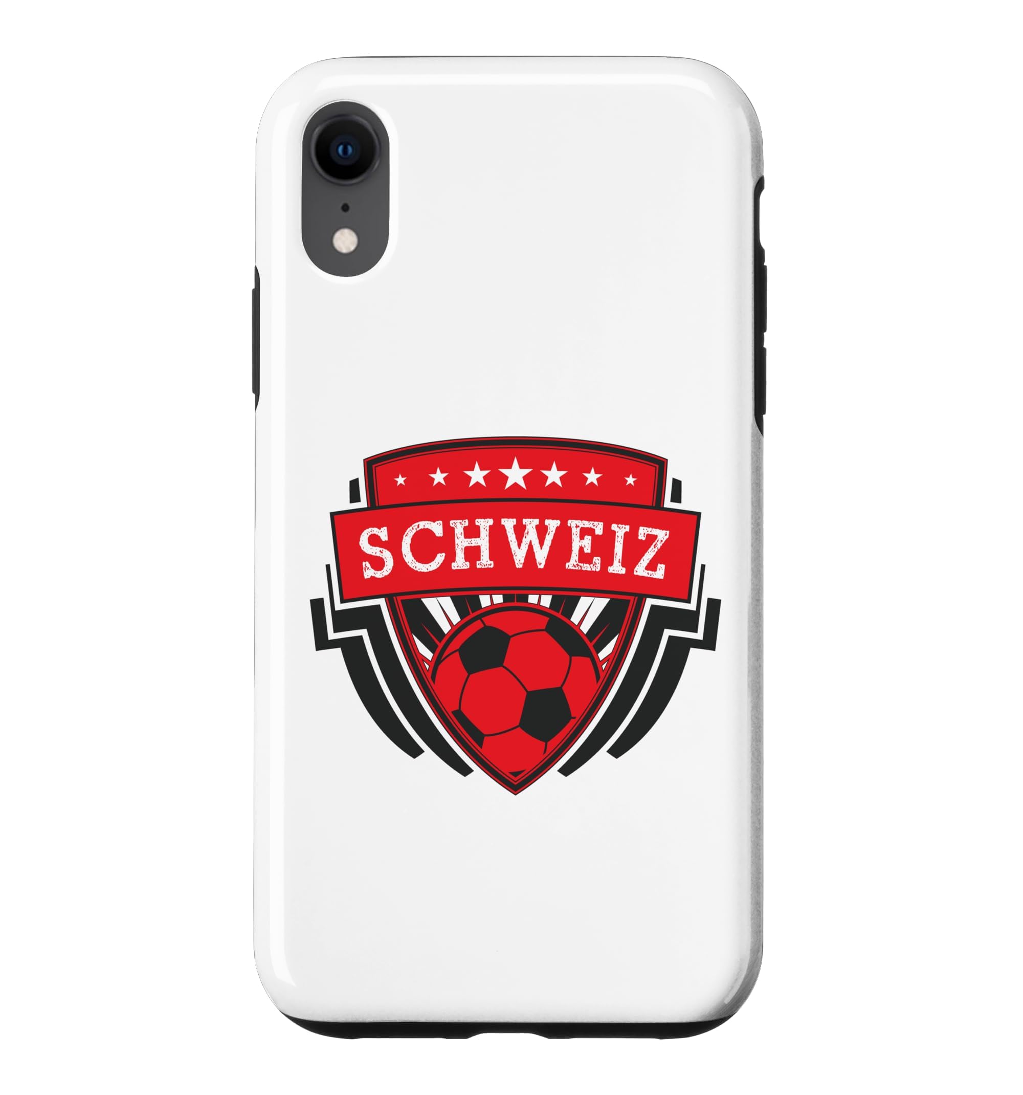 Switzerland Emblem Badge World Cup Football Case for iPhone XR