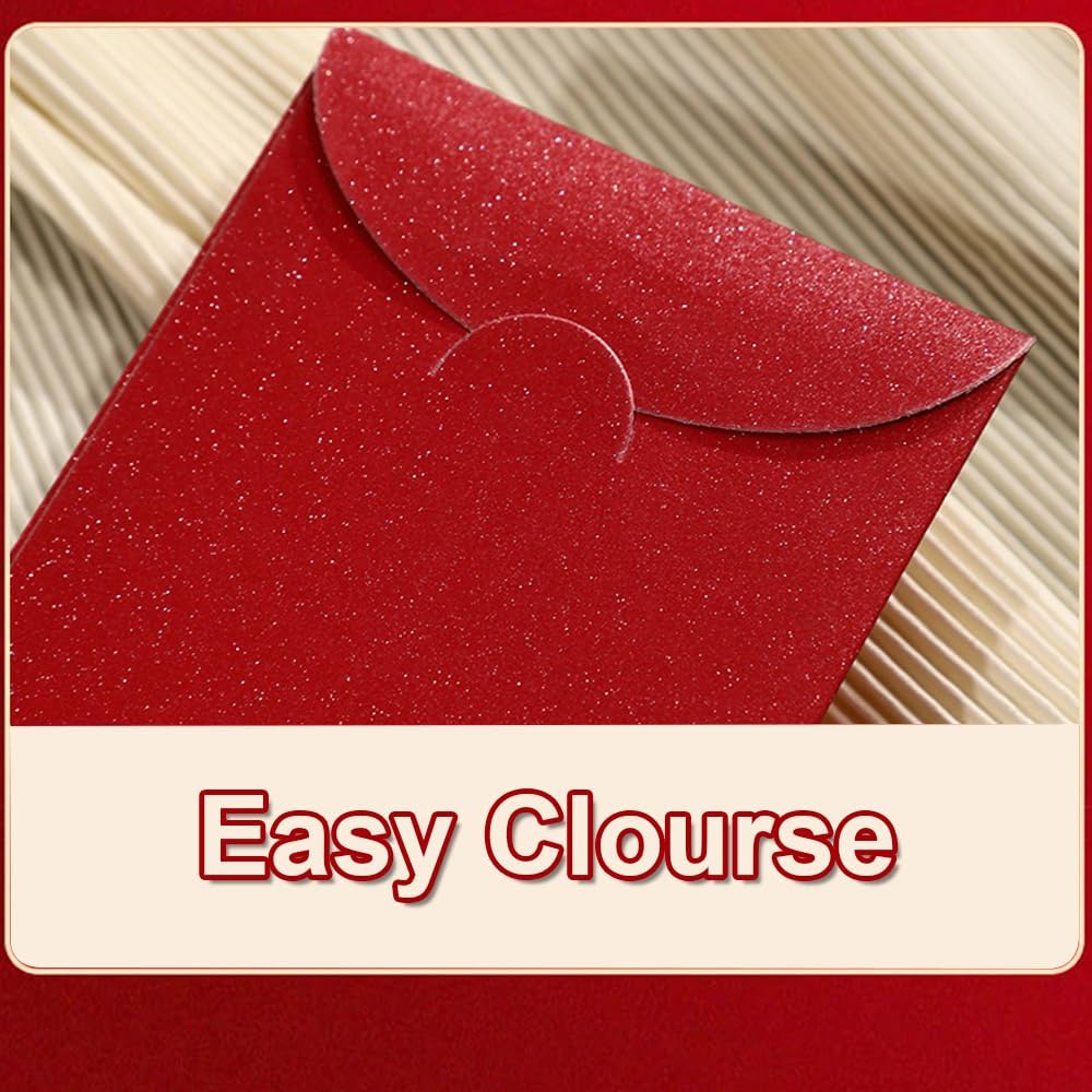 Chinese Red Envelopes for Wedding Tea Ceremony, 6 Pieces image 4