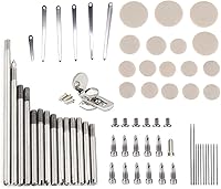 Vista 1 de Jiayouy Kit de reparación de clarinete: almohadillas, resortes, rodillos, tornillos y reposapiés