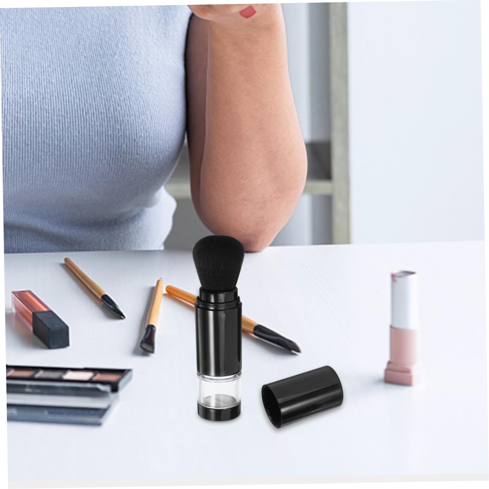 Didiseaon 4pezzi Per Blush Polvere Strumento Makeup Versatile Per Applicazione Facile e Portatile Accessorio Cosmetico Per Donne Fard e Polvere Ergonomico