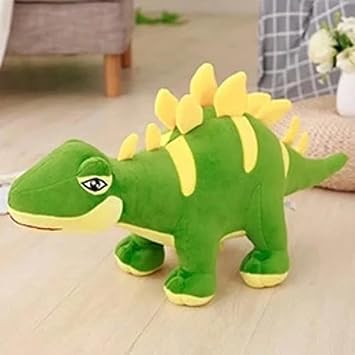 Dinosaur Plush Stuffed Toy For Boys&Girls Big Size 55Cms Birthday Gifts Animal Dinosaur Soft Toy For Kids Multi-Color Plush Dino Egg Animal Action Figure Soft Toys For Baby Girls
