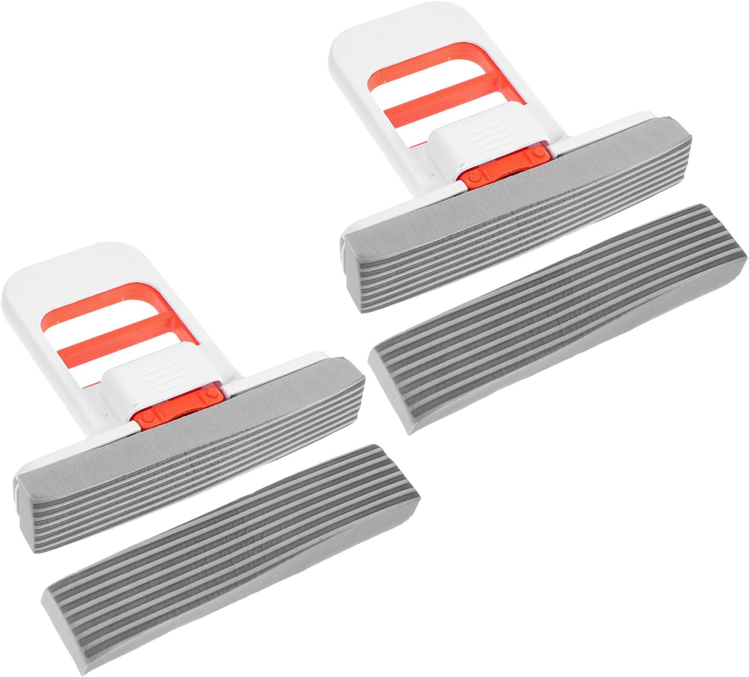Artibetter Mini Portable Self-Squeezing Sponge Mop 6pcs Set with Replacement Pads, Foldable Handheld Cleaning Tool for Kitchen Countertops and Small Spaces, Wet and Dry Use Desktop Mop