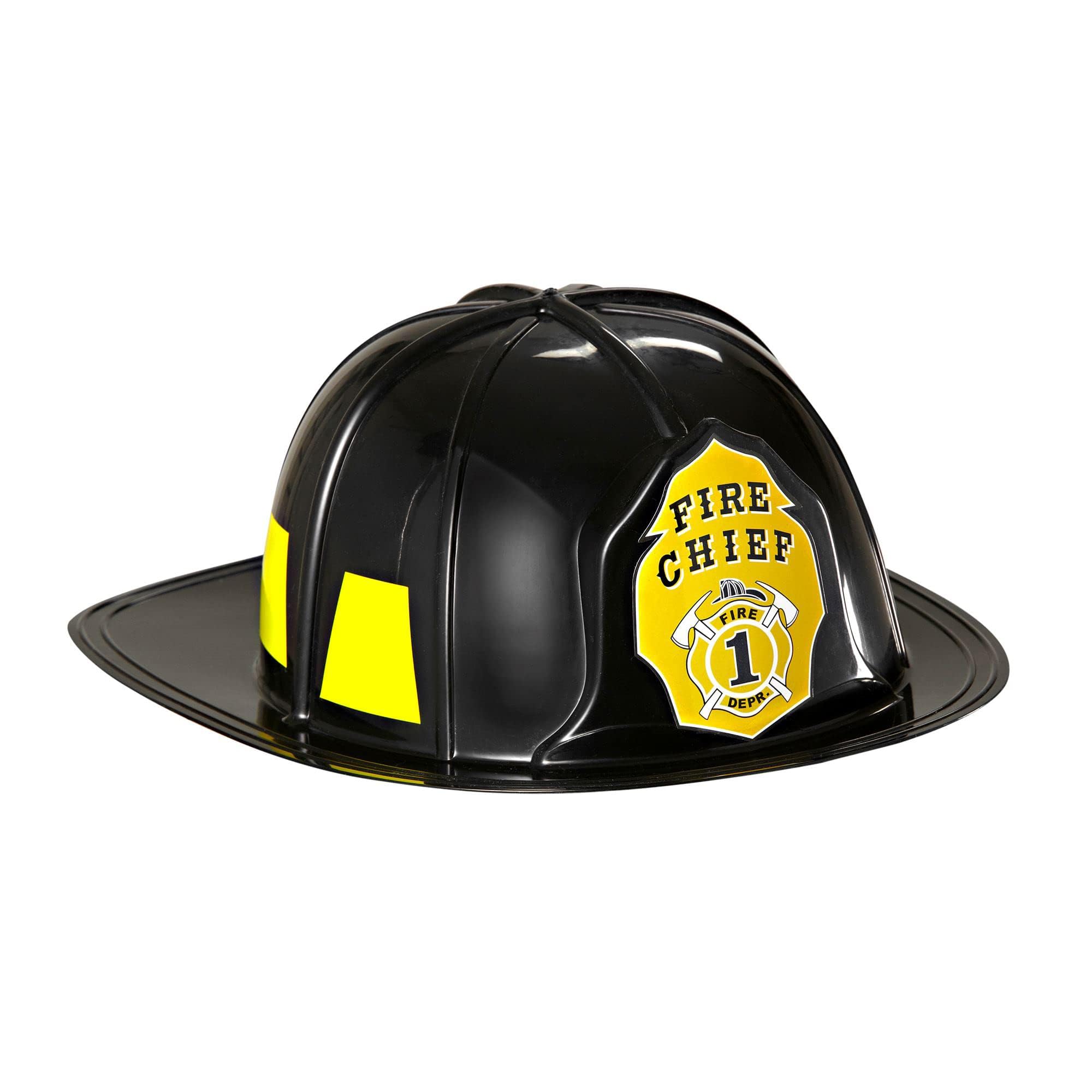 W WIDMANN MILANO Party Fashion - Firefighter Hat Unisex Adult, German, Professions, Carnival, Theme Parties, Black - Image 4